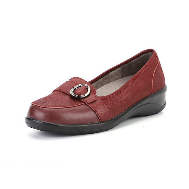 Chaussures diab&eacute;tiques en cuir v&eacute;ritable pour femmes-003-3