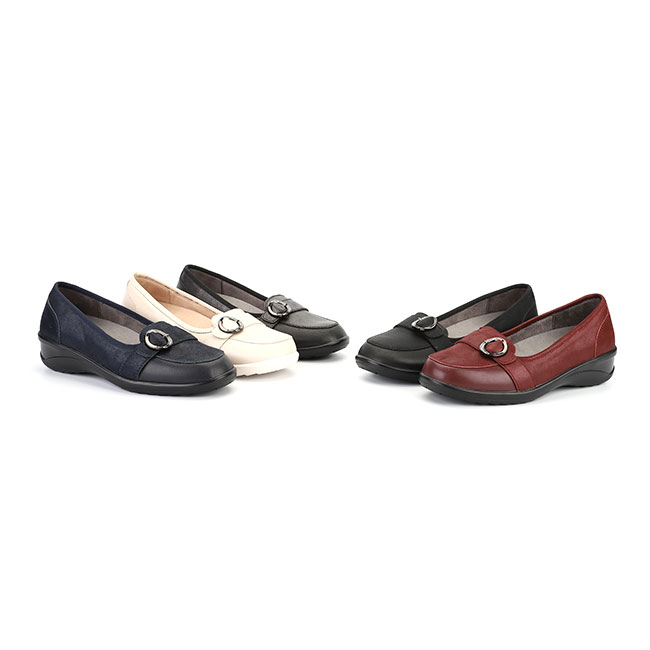 Chaussures diab&eacute;tiques en cuir v&eacute;ritable pour femmes-003-3